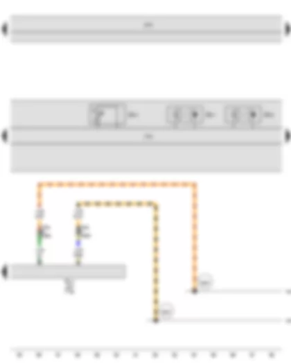 Wiring Diagram  SEAT TOLEDO 2013 - Selector lever - Temperature sender in control unit - Mechatronic unit for dual clutch gearbox