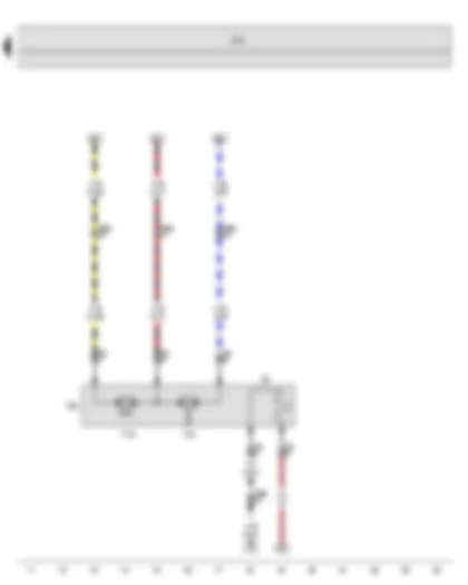 Wiring Diagram  SEAT TOLEDO 2013 - Front passenger side exterior mirror
