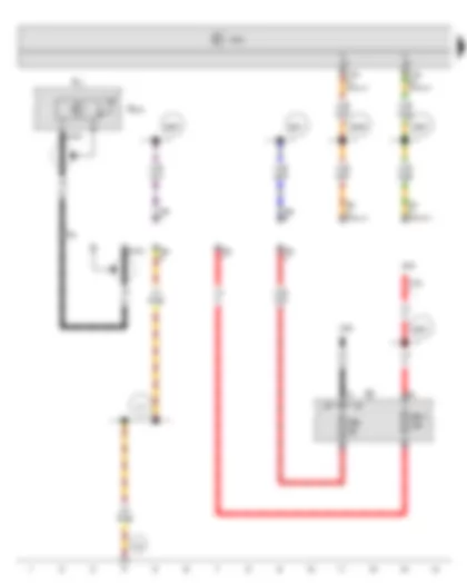 Wiring Diagram  SEAT TOLEDO 2013 - Roof aerial - Fuse holder B