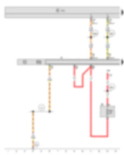 Wiring Diagram  SEAT TOLEDO 2013 - Radio - Fuse holder B