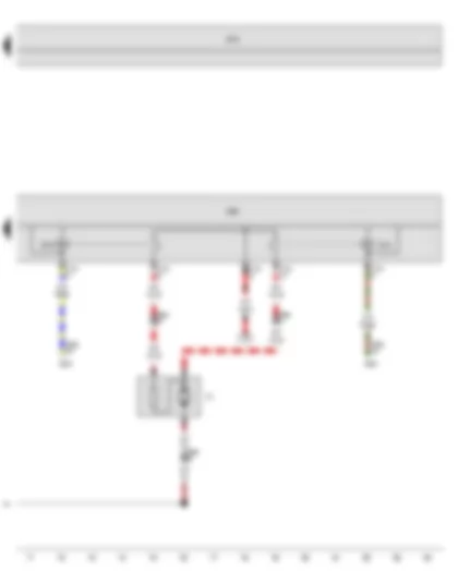 Wiring Diagram  SEAT TOLEDO 2013 - Radiator fan control unit - Radiator fan