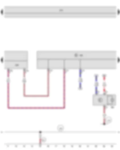 Wiring Diagram  SEAT TOLEDO 2015 - High-pressure sender - Climatronic control unit - Radiator fan control unit