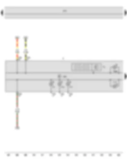 Wiring Diagram  SEAT TOLEDO 2016 - Dash panel insert - Digital clock