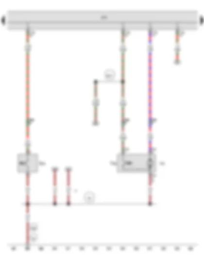 Wiring Diagram  SEAT TOLEDO 2015 - Rear lid handle release button - Rear lid lock unit - Rear lid central locking motor