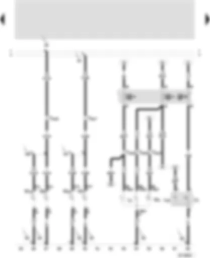Wiring Diagram  SEAT VARIO 2000 - Twin filament bulb/sealed beam insert - right - side light bulb - right - front left turn signal bulb - front right turn signal bulb - cigarette lighter