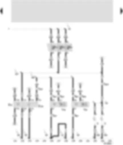 Wiring Diagram  SEAT VARIO 2000 - Switches and instruments - lighting control - headlight range control adjuster - motor left for beam adjustment - motor right for beam adjustment - number plate light