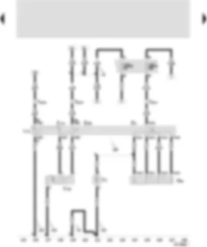 Wiring Diagram  SEAT VARIO 2000 - Fresh air blower switch - fresh air and air recirculation switch - fresh air blower - fresh/recirculating air flap positioning motor