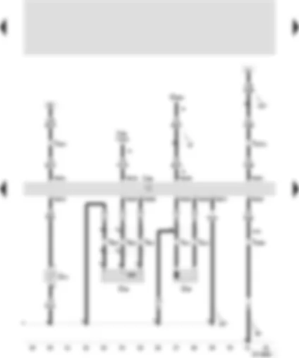 Wiring Diagram  SEAT VARIO 2001 - Direct diesel injection control unit - engine revolution sender - needle movement sender - intake manifold pressure sender - needle movement sender