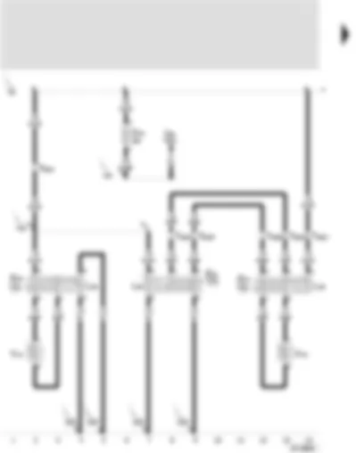 Wiring Diagram  SEAT VARIO 2002 - Electric window switch - front left - electric window switch - front right - electric window switch light bulb - electric window motor - left