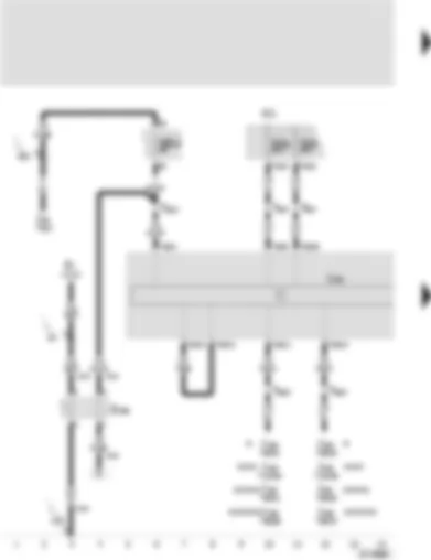 Wiring Diagram  SEAT VARIO 2000 - Control unit for ABS with EDS - button for TCS/ESP