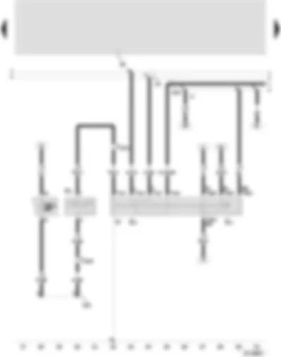 Wiring Diagram  SEAT VARIO 2001 - Turn signal switch - dip beam and headlamp flasher switch - horn activator - horn/two-tone horn