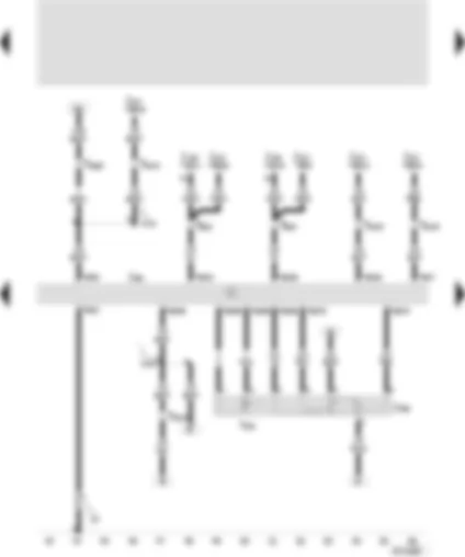 Wiring Diagram  SEAT VARIO 2001 - Simos control unit - throttle valve control unit - throttle valve positioner