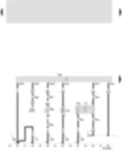 Wiring Diagram  SEAT VARIO 2001 - Radiator fan control unit - air conditioning magnetic coupling - radiator fan - radiator fan - right