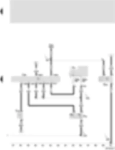 Wiring Diagram  SEAT VARIO 2001 - Control unit for radiator fan - radiator fan thermo switch - ambient temperature switch - high pressure sender