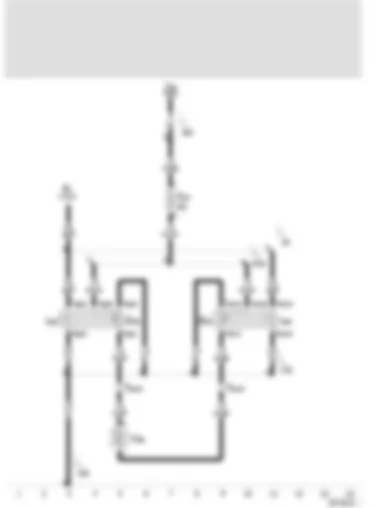 Wiring Diagram  SEAT VARIO 2001 - Sliding roof cut-out switch (closed) - sliding roof cut-out switch (open) - illumination for folding sliding roof switch - motor for fabric sunroof