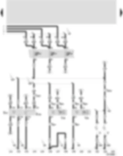 Wiring Diagram  SEAT VARIO 2001 - Light dimmer - switches and instruments - light range adjuster - left light range regulator motor - right light range regulator motor - registration plate light