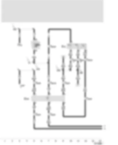 Wiring Diagram  SEAT VARIO 2000 - Alarm system switch - interior monitoring sensor