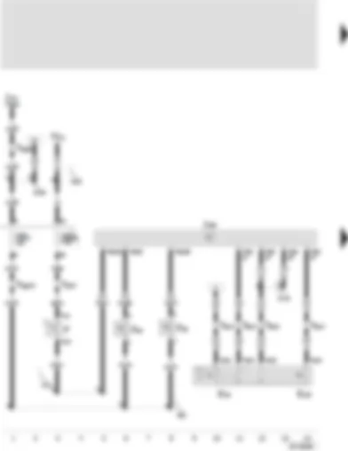 Wiring Diagram  SEAT VARIO 2002 - Diesel direct injection control unit - brake light switch - brake pedal switch - clutch pedal switch - CCS switch
