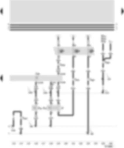 Wiring Diagram  SEAT VARIO 2000 - Motronic control unit - brake light switch - clutch pedal switch - cruise cont. sys. brake pedal switch (diesel direct inj. system)