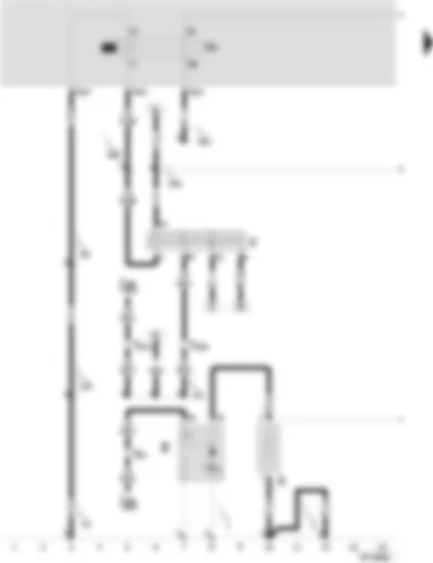 Wiring Diagram  SEAT VARIO 2001 - Battery - starter - ignition/starter switch - X contact relief relay