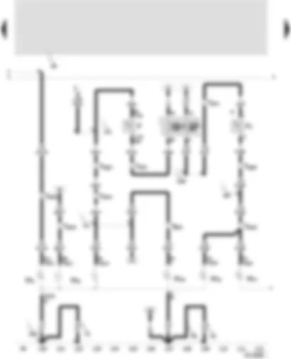 Wiring Diagram  SEAT VARIO 2001 - Brake light switch - reversing light switch - left tail and stop bulbs - high brake light bulb - reversing light bulb - left