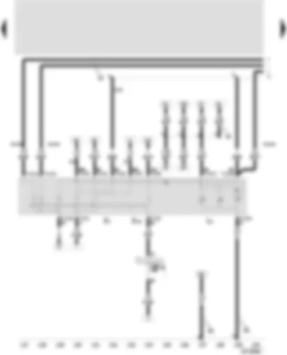 Wiring Diagram  SEAT VARIO 2001 - Lighting switch - rear fog light switch - light switch illumination