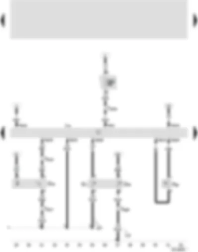 Wiring Diagram  SEAT VARIO 2001 - Control unit for Simos - PAS pressure switch - coolant temperature sender - Hall sender -