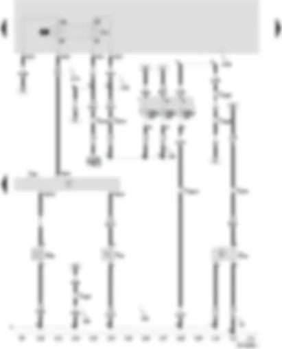 Wiring Diagram  SEAT VARIO 2001 - Simos control unit - clutch switch - speedometer sender - activated charcoal filter solenoid valve