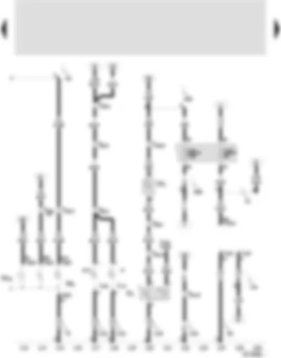 Wiring Diagram  SEAT VARIO 2001 - Luggage compartment light switch - fog lamp bulb - rear left - fog lamp bulb - rear right - rear right brake and tail light bulb - right side flasher lamp