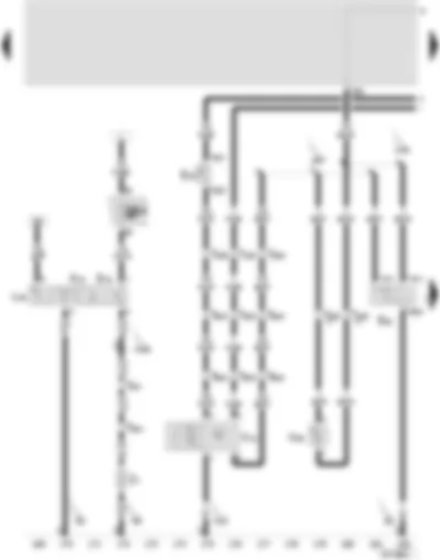 Wiring Diagram  SEAT VARIO 2002 - Heated rear window switch - rear window wiper switch - windscreen and rear window washer pump - rear window wiper motor - heated rear window