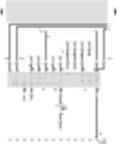 Wiring Diagram  SEAT VARIO 2001 - Lighting switch - rear fog light switch - light switch illumination