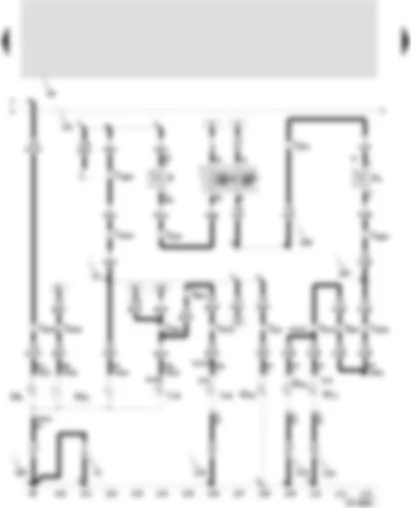 Wiring Diagram  SEAT VARIO 2002 - Brake light switch - reversing light switch - left tail and stop bulbs - high brake light bulb - rear left flasher bulb