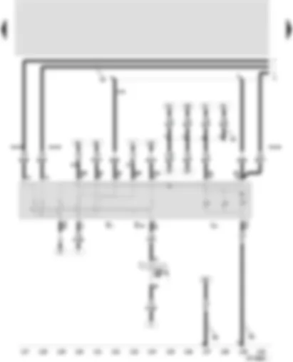 Wiring Diagram  SEAT VARIO 2001 - Lighting switch - rear fog light switch - light switch illumination