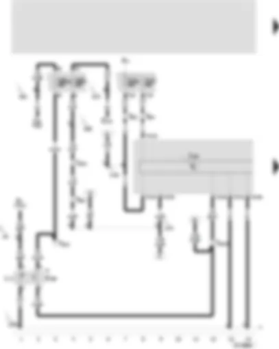 Wiring Diagram  SEAT VARIO 2001 - ABS with EDL/ TCS/ ESP control unit - TCS/ESP button - traction control switch illumination