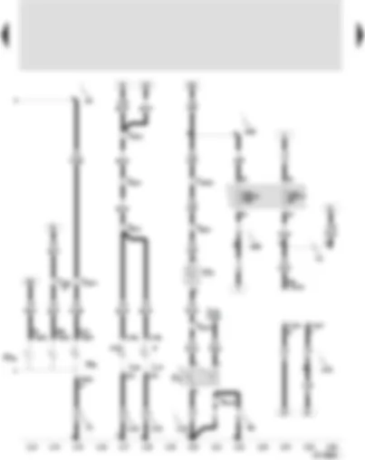 Wiring Diagram  SEAT VARIO 2001 - Luggage compartment light switch - rear fog light bulb - left - rear fog light bulb - right - brake and tail light bulb - right - turn signal bulb - rear right