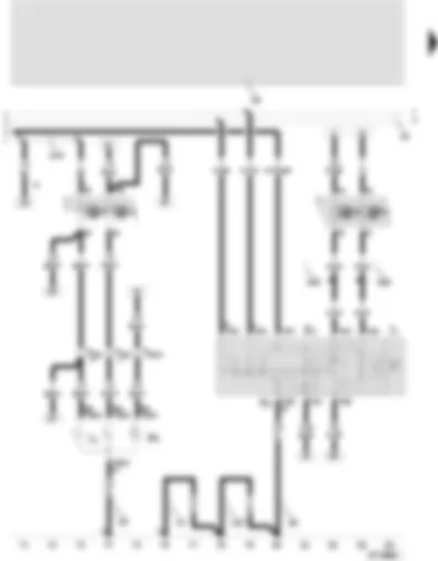 Wiring Diagram  SEAT VARIO 2000 - Emergency light switch - turn signal relay - twin filament bulb/sealed beam insert - left - side light bulb - left