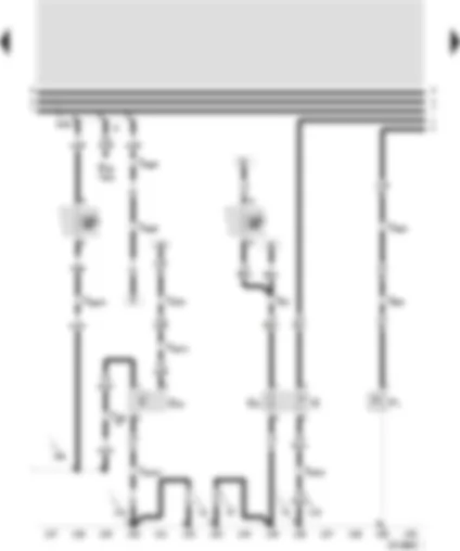 Wiring Diagram  SEAT VARIO 2000 - Fuel gauge sender - fuel pump (pre-supply pump) - speedometer sender - oil pressure switch