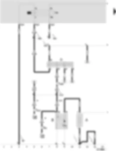 Wiring Diagram  SEAT VARIO 2001 - Battery - starter - ignition/starter switch - X contact relief relay