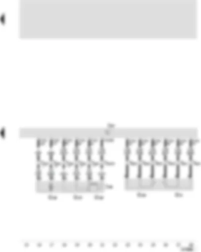 Wiring Diagram  SEAT VARIO 2001 - 4LV control unit (injection system) - accelerator position sender - throttle valve drive (electronic throttle operation)