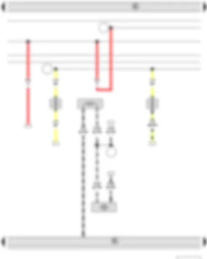 Wiring Diagram  SKODA CITIGO 2014 - Fuse 11 on fuse holder C - Fuse 12 on fuse holder C - Fuse 13 on fuse holder C