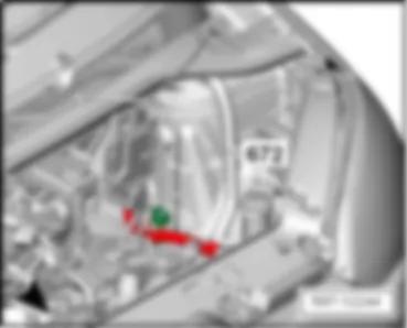 SKODA CITIGO 2014 Earth points in the engine compartment