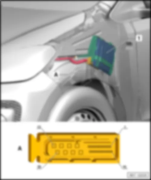 SKODA CITIGO 2014 Electronic manual gearbox control unit -J514-