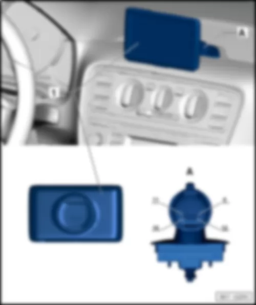 SKODA CITIGO 2014 PID (Portable navigation and infotainment system) -J982-