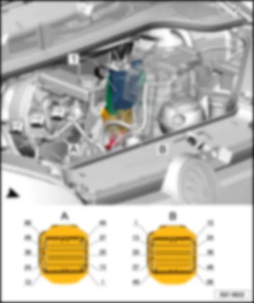 SKODA CITIGO 2014 Engine control unit -J623-
