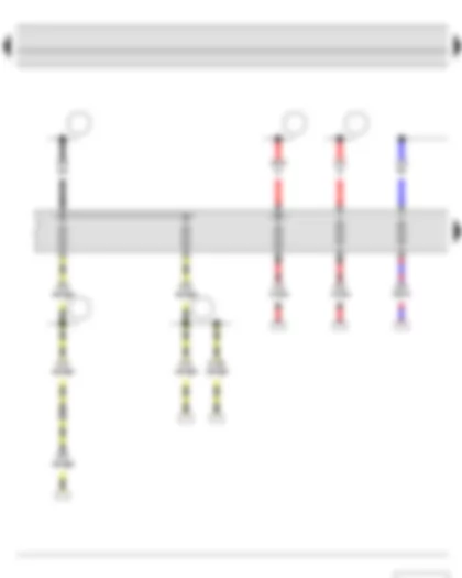 Wiring Diagram  SKODA FABIA II 2011 - Fuse holder B