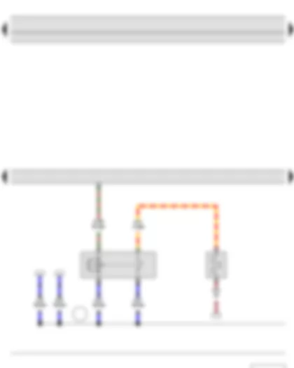 Wiring Diagram  SKODA FABIA II 2011 - Engine control unit - Heater element relay - Heater element for crankcase breather