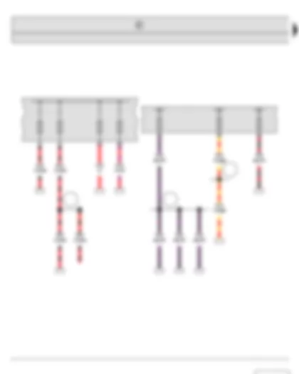 Wiring Diagram  SKODA FABIA II 2011 - Fuse holder A - Fuse holder B