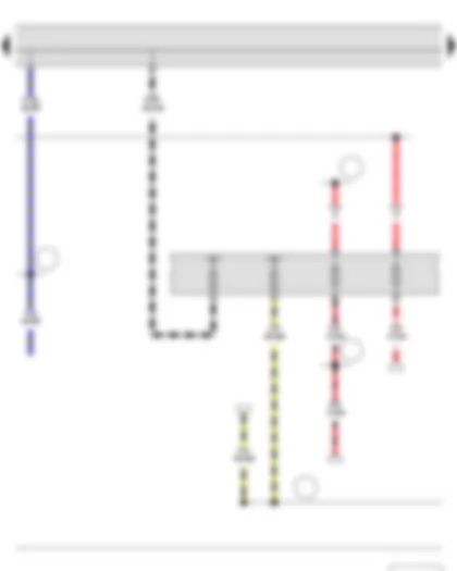 Wiring Diagram  SKODA FABIA II 2011 - Fuse holder B