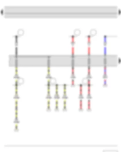 Электросхемa  SKODA FABIA II 2011 - Блок предохранителей B