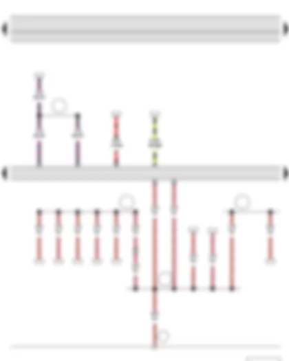 Электросхемa  SKODA FABIA II 2011 - Блок управления двигателя